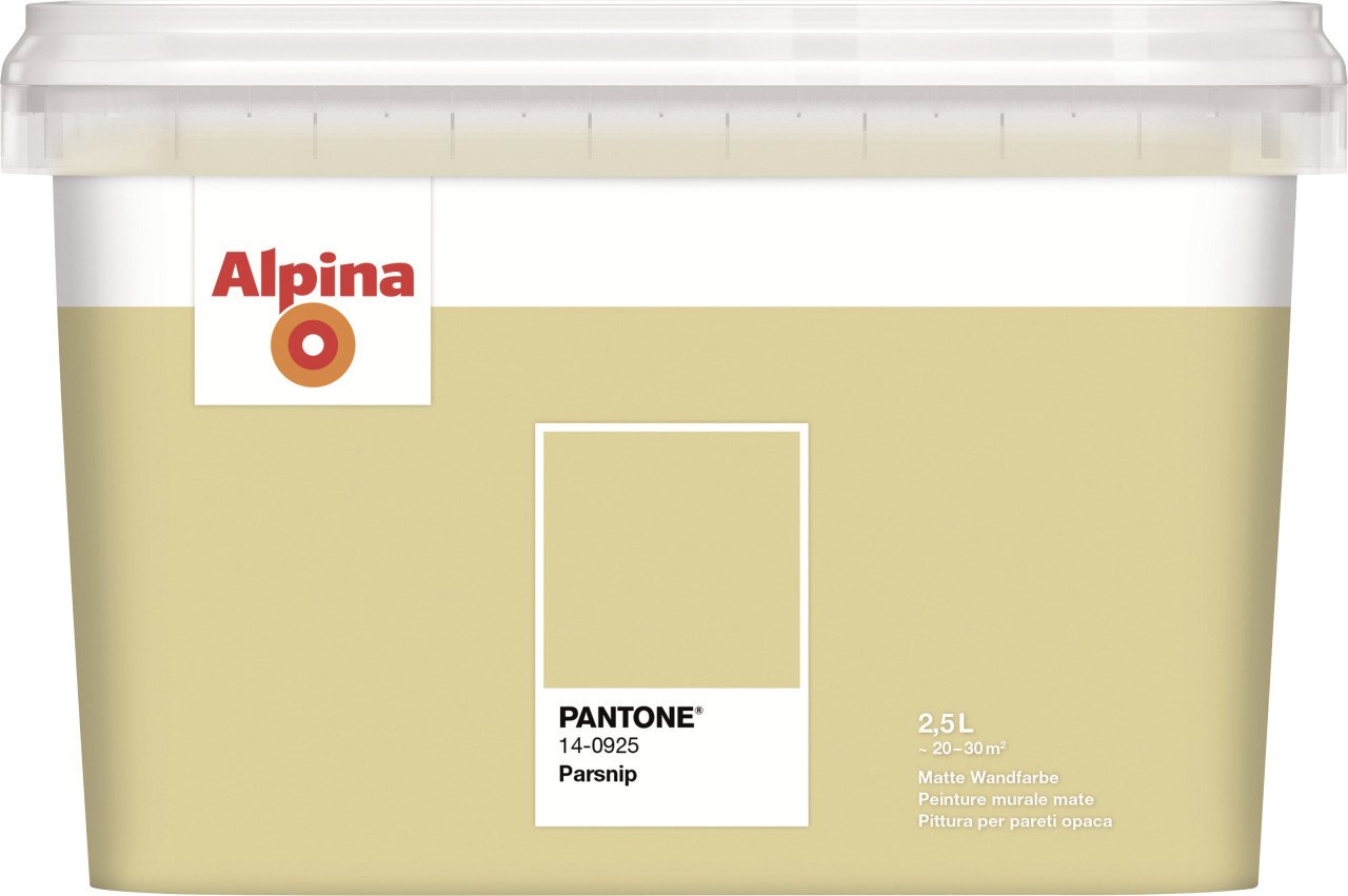 Alpina Wandfarbe Pantone matt parsnip 2,5 L Alpina Wandfarbe Pantone matt parsnip 2,5 L von Alpina