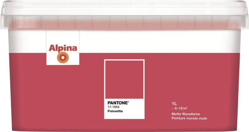 Alpina Wandfarbe Pantone matt poinsettia 1 L Alpina Wandfarbe Pantone matt poinsettia 1 L von Alpina