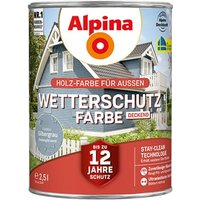 Wetterschutzfarbe silbegrau 2,5L deckend - Alpina Wetterschutzfarbe silbegrau 2,5L deckend - Alpina von Alpina