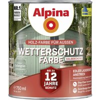 Wetterschutzfarbe halbdeckend 0,75 l salbeigrün Holzschutzfarbe - Alpina Wetterschutzfarbe halbdeckend 0,75 l salbeigrün Holzschutzfarbe - Alpina von Alpina