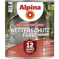 Wetterschutzfarbe halbdeckend 0,75 l sturmwolkengrau Holzschutzfarbe - Alpina Wetterschutzfarbe halbdeckend 0,75 l sturmwolkengrau Holzschutzfarbe - Alpina von Alpina