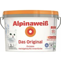 Weiß Innenfarbe 1l Wandfarbe Deckenfarbe weiß/matt - Alpina von Alpina