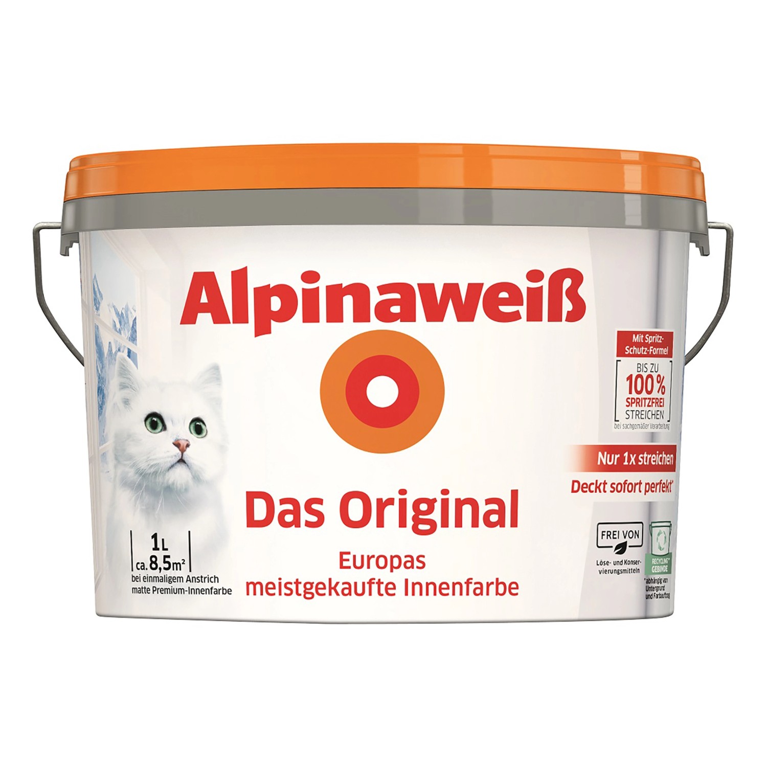 Alpinaweiß Das Original 1 Liter matt von Alpina