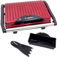 Edco Eindhoven B.v. - Alpina Kontaktgrill 1000W Optigrill Elektrogrill Tischgrill 2 Grillplatten von EDCO EINDHOVEN B.V.