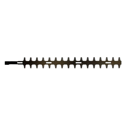 Lame inférieure adaptable pour taille-haie ALPINA: TS24 - DOLMAR: HT2256D - EFCO: TS322, TS326 - GREEN MACHINE: HT2300 - KAWASAKI: KHD600A - MAKITA: HT2256D - MARUNAKA: HF600DT - MARUYAMA: HT230D - OLEO-MAC: HT22, HT26 - PUISSANCE VERTE: TAI600 - ROBIN: H von Alpina