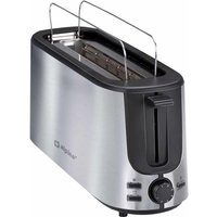 Alpina - Toaster, 1000 w, 2 Scheibentoaster, schwarz/silber von Alpina