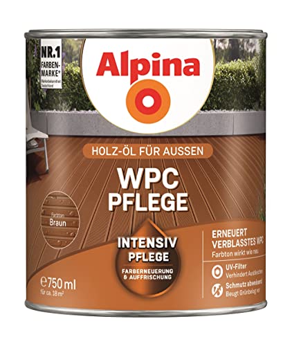 Alpina WPC-Pflege Braun 750ml von Alpina