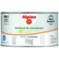 Alpina - Weißlack, für Heizkörper, glänzend, 300ml von Alpina