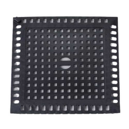 Alppihym 125 * 125 * 5 mm Haarfänger Dusche - Abflusssieb für Waschbecken, Dusche & Badewanne - Abflussfee Silikon Haarsieb groß von Alppihym