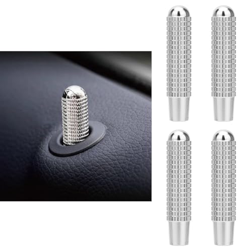 Alppihym 4-teilige Türverriegelungsstift-Knopfknopfabdeckung, kompatibel mit Mercedes Benz W205 W166 W213 C GLE GLC MVP Vito — Premium Qualität Autoteile Alppihym 4-teilige Türverriegelungsstift-Knopfknopfabdeckung, kompatibel mit Mercedes Benz W205 W166 W213 C GLE GLC MVP Vito — Premium Qualität Autoteile von Alppihym