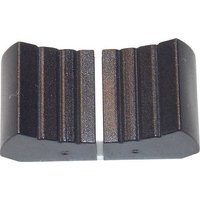 ALPS 76501 76501 Schiebeknopf Schwarz (L x B) 13mm x 25mm von Alps