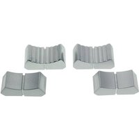 ALPS 76659 Schiebeknopf Velour-Chrom (L x B) 13mm x 25mm 1St. von Alps