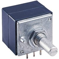 ALPS 186354 RK27112 10KBX2CC Dreh-Potentiometer staubdicht, mit Mittelrasterung Stereo 0.05W 10kΩ ALPS 186354 RK27112 10KBX2CC Dreh-Potentiometer staubdicht, mit Mittelrasterung Stereo 0.05W 10kΩ von Alps