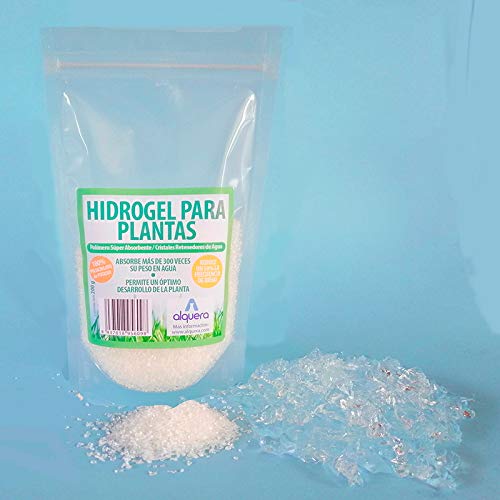 Alquera Hydrogel. Wasserspeicher Pflanzen Granulat 1Kg von Alquera