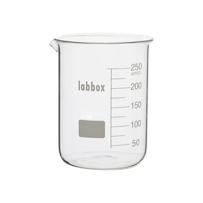 Labor Glasbecher mit Ausguss, (Boro 3.3). Messbecher (1000ml, 1) von Alquera