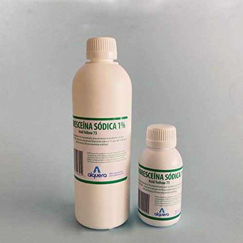 Natriumfluorescein 1% konzentrierter Fluoreszierender Plotter (500ml) von Alquera