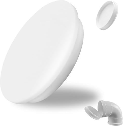 Alriedy 2x Lüftungsrohr Abdeckung DN 110 – Ventilation Pipe Cover Sleeve Plug für Abwasserrohre Drainagerohre Lüftungsrohre und Schornsteinlöcher robustem PVC ASA-Kunststoff UV-beständig Federdeckel Alriedy 2x Lüftungsrohr Abdeckung DN 110 – Ventilation Pipe Cover Sleeve Plug für Abwasserrohre Drainagerohre Lüftungsrohre und Schornsteinlöcher robustem PVC ASA-Kunststoff UV-beständig Federdeckel von Alriedy