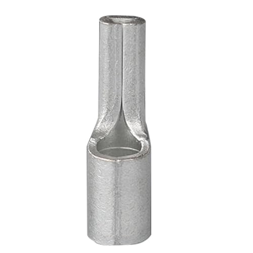 Alriedy Stiftkabelschuh 10mm² aus reinem Kupfer galvanisch verzinnt unisoliert Quetschverbinder nach DIN 46230 – 10 Stück für zuverlässige Verbindungen in der Elektrotechnik von Alriedy