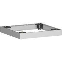 Metallsockel für Büroschränke Profi, BxT 50 x 400 mm, silber von Geramöbel
