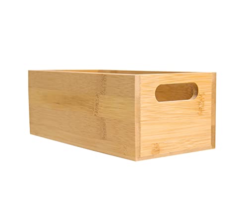 Holz-Kiste aus Bambus Aufbewahrungsbox & Geschenkkiste - Deko Geschenkbox, Größe wählen:HB-001 H von Alsino