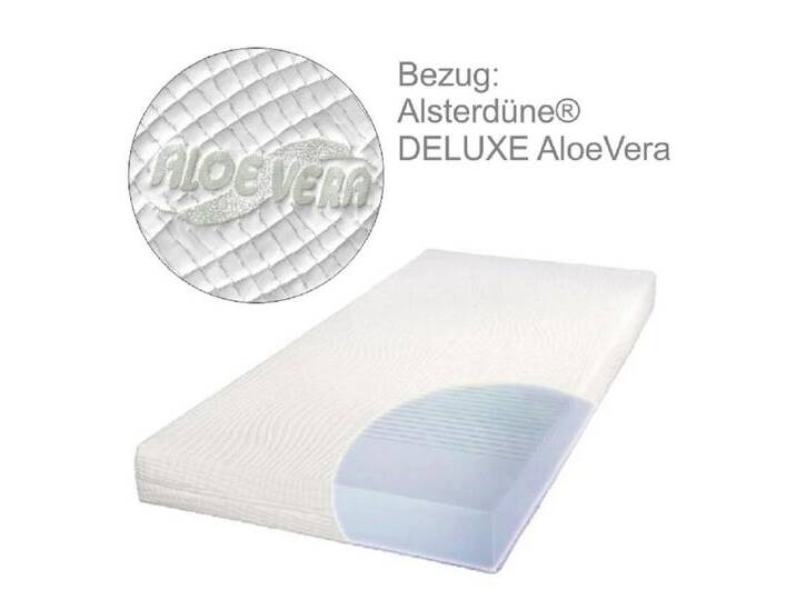 Alsterdüne Jugendmatratze ALSTERDÜNE® DELUXE 7-Zonen, Höhe 16cm, Made in Germany, 16 cm hoch von Alsterdüne