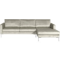 Alte Gerberei Ecksofa "Velina, L-Form", mit Metall-Winkelfüßen, Breite 251 cm von Alte Gerberei