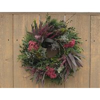 Herbstkranz Mit Eukalyptus Handgebunden | Türkranz Herbst Deko Tischkranz Und Adventskranz Herbstdeko & Kranz Haustür Herbstkranz Mit Eukalyptus Handgebunden | Türkranz Herbst Deko Tischkranz Und Adventskranz Herbstdeko & Kranz Haustür von AlteGaertnereiHeinz