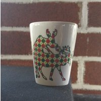Humping Reindeer Schoss Glas von AlteredGoodsStore