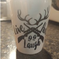 Live-Lachjagd Schuss Glas von AlteredGoodsStore