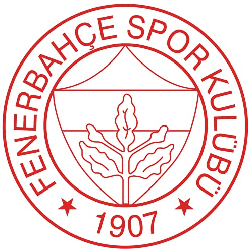Alternatif Autoaufkleber Fenerbahce Logo Aziz Yildirim Kanarya Istanbul Türkei Türkiye Wandtattoo (Rot, S / 15 cm X 15 cm) von Alternatif
