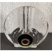 Glasvase Vintage Walther Glas 70Er von AltesundRares