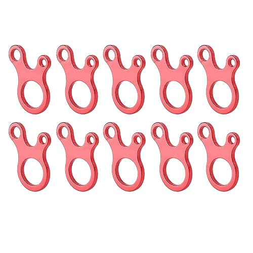 Althwuyu 10 PCs Aluminiumlegierzeltzeltspanner, Dreifach Seilschnallen Schnallen Kabel Kabel für Camping, Wandern, Rucksackungen, Outdoor Ausrüstung, rot Althwuyu 10 PCs Aluminiumlegierzeltzeltspanner, Dreifach Seilschnallen Schnallen Kabel Kabel für Camping, Wandern, Rucksackungen, Outdoor Ausrüstung, rot von Althwuyu