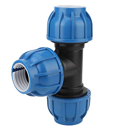 Althwuyu 50 mm PE -Kunststoff -T -Shone -Anschluss, Wasserrohranpassungsadapter für PPR PVC -Rohranschluss Althwuyu 50 mm PE -Kunststoff -T -Shone -Anschluss, Wasserrohranpassungsadapter für PPR PVC -Rohranschluss von Althwuyu
