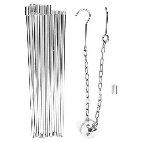 Althwuyu Aluminiumlegierung Camping Stativgrill, Abnehmbarer Kochständer im Freien mit Kettensystem für Picknick, Grill und Reisen Althwuyu Aluminiumlegierung Camping Stativgrill, Abnehmbarer Kochständer im Freien mit Kettensystem für Picknick, Grill und Reisen von Althwuyu