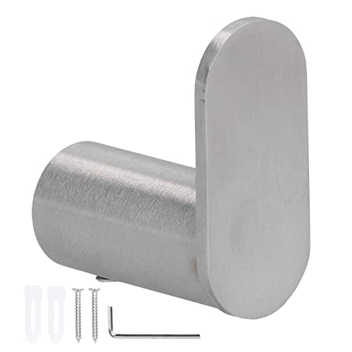 Althwuyu Badezimmertuchhaken, Wandmontierhaken aus Edelstahl mit gebürstetem Finish, Kratzerd und einfache Installation für Handtücher und Roben von Althwuyu