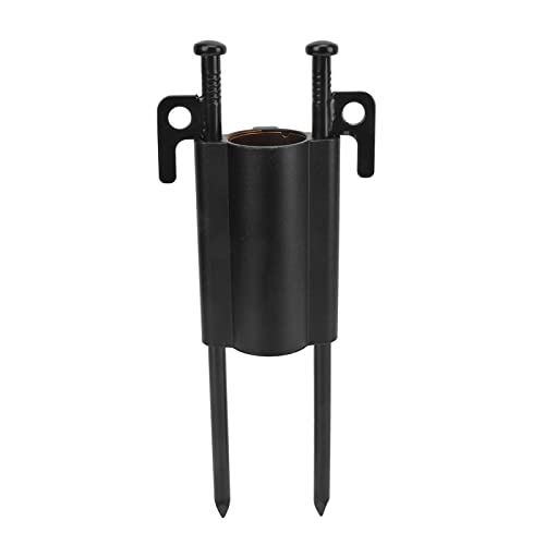 Althwuyu Camping Baldachin Pole Halter, Aluminiumlegierung Basis mit Kupferkern und Nuss, Zeltstab Feste Halter im Freien im Freien im Außendach von Althwuyu