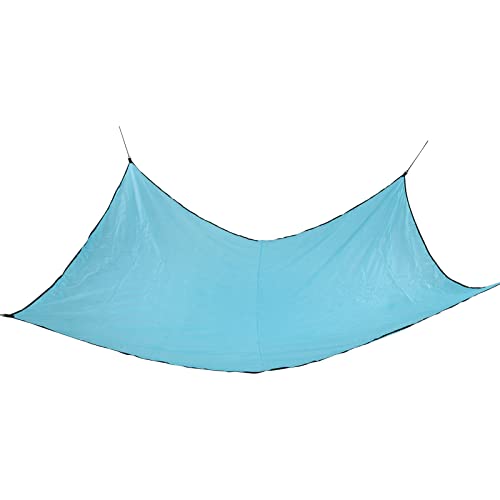 Althwuyu Canvas Rechteck Baldachin 6,6 × 9,8 Fuß mit Vier Seilen, Schatten im Freien für Terrassen, Pool, Garten und Garten, weiß, weiß (Seeblau) von Althwuyu