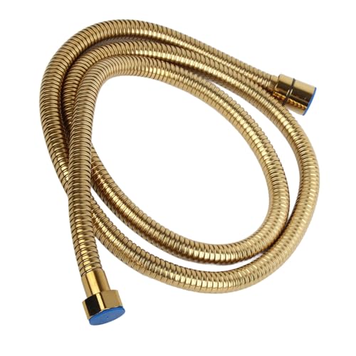 Althwuyu Edelstahl Dusch schlauch, Gold G1/2in Stecker, flexibler Badezimmer-Ersatz schlauch für Dusch set Althwuyu Edelstahl Dusch schlauch, Gold G1/2in Stecker, flexibler Badezimmer-Ersatz schlauch für Dusch set von Althwuyu