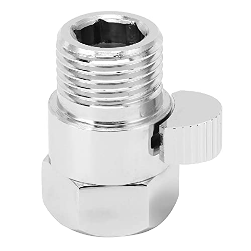 Althwuyu G1/2 Duschstoppventil, Messingwasserregelung Absperrventil mit Hebelgriff, Badezimmerzubehör für Handheld -Sprühgerät Althwuyu G1/2 Duschstoppventil, Messingwasserregelung Absperrventil mit Hebelgriff, Badezimmerzubehör für Handheld -Sprühgerät von Althwuyu