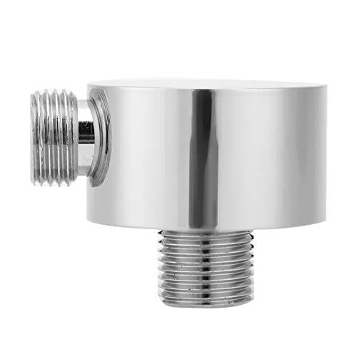 Althwuyu Messing Duschschlauchanschluss, runde Form G1/2 Ellbogenadapter für Handdusche, Silberbadzubehör Althwuyu Messing Duschschlauchanschluss, runde Form G1/2 Ellbogenadapter für Handdusche, Silberbadzubehör von Althwuyu