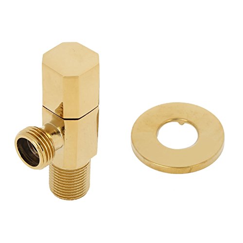 Althwuyu Messingwinkelventil, G1/2 heißes kaltes Wasser aus dem Wasserhahn Ventil Badezimmer Toilettenmixer Tap Zubehör Althwuyu Messingwinkelventil, G1/2 heißes kaltes Wasser aus dem Wasserhahn Ventil Badezimmer Toilettenmixer Tap Zubehör von Althwuyu
