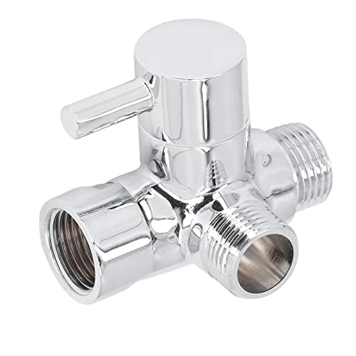 Althwuyu Metall Duscharmarmdiverterventil, G1/2 Universal Connection Duschversorgung für Handheld und fester Duschkopf Althwuyu Metall Duscharmarmdiverterventil, G1/2 Universal Connection Duschversorgung für Handheld und fester Duschkopf von Althwuyu