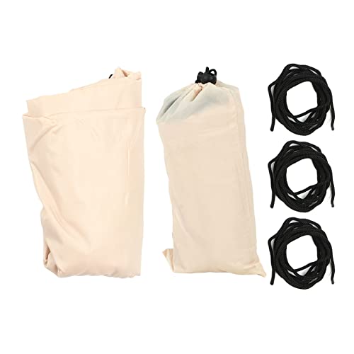 Althwuyu Triangle Shade Segel -Baldachin grau, Außenschattentuch mit rostfreien D -Schleifen, Sonne blockiert Markisen für Garten, Terrasse, Deck, Garten (Creme weiß) von Althwuyu