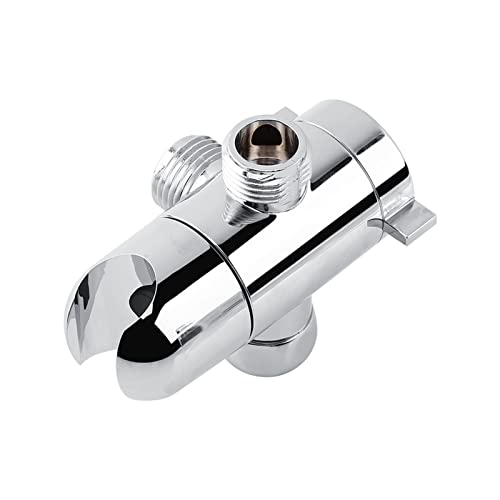 Althwuyu Triple Outlet Duschkopf Diverter und Reittier-, ABS- und Metallarm -Ventil mit Chromfinish für Badezimmerdusche, 3,3 Zoll × 2,6 Zoll Althwuyu Triple Outlet Duschkopf Diverter und Reittier-, ABS- und Metallarm -Ventil mit Chromfinish für Badezimmerdusche, 3,3 Zoll × 2,6 Zoll von Althwuyu