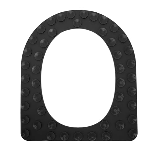 Althwuyu Universal Silicon Toilettenkissenabdeckung, waschbarer Toilettenkissen für Badezimmer, grau Althwuyu Universal Silicon Toilettenkissenabdeckung, waschbarer Toilettenkissen für Badezimmer, grau von Althwuyu