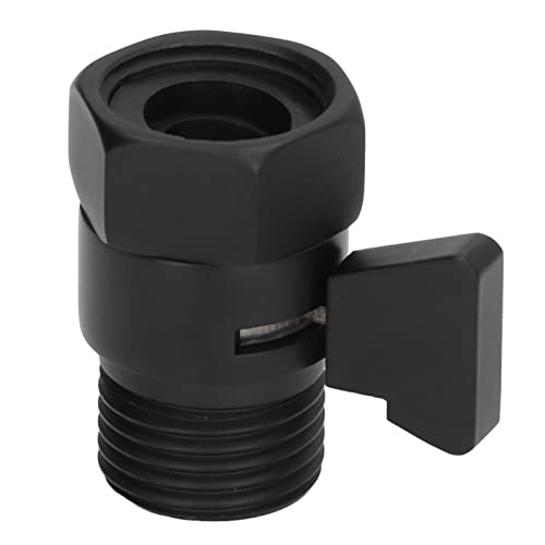 Dusch kopfs prüh ventil für Bad und Küche Althwuyu G1/2 Dusch wasser regelventil aus schwarzem Messing Dusch kopfs prüh ventil für Bad und Küche Althwuyu G1/2 Dusch wasser regelventil aus schwarzem Messing von Althwuyu