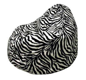 Altmark-Design Sitzsack XXL Zebra/incl. Inlett von Altmark-Design