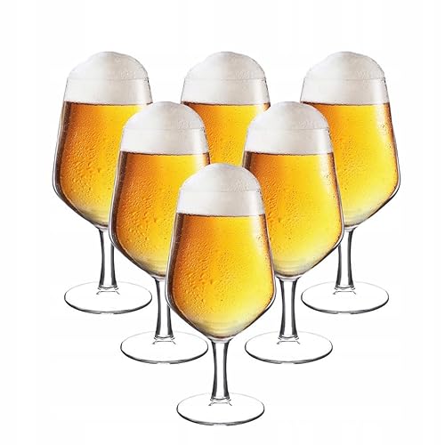 Altom Design Pokal Biergläser 0,5 Liter 6 Stück, Biertulpe,Biergläser Set Rubin Altom Design Pokal Biergläser 0,5 Liter 6 Stück, Biertulpe,Biergläser Set Rubin von Altom Design