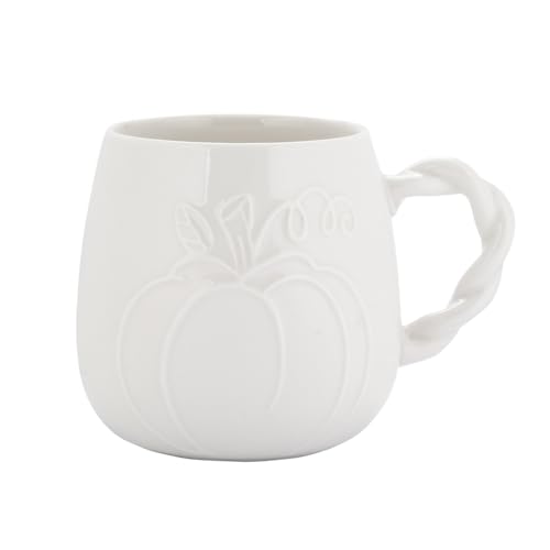 Altom Design Porzellanstasse Kaffeetasse Fassbecher Herbst-Motiv Autumn Fall Kürbis mit geflochtenem Griff 510 ml Altom Design Porzellanstasse Kaffeetasse Fassbecher Herbst-Motiv Autumn Fall Kürbis mit geflochtenem Griff 510 ml von Altom Design