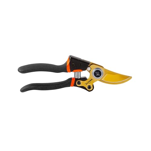 Altuna TR15 - Profi-Gartenschere 210 mm - Präziser Bypass-Schnitt - SK5-Klinge mit Titanbeschichtung - Metallgriff mit Antirutsch - Ergonomisches Design - Geschenkidee - Box Inklusive von Altuna